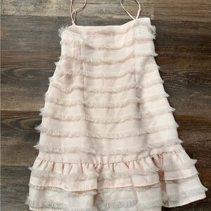 Princess Polly Light Pink Layered Mini Dress